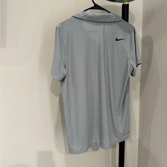 Nike Gray Performance Polo Shirt - Picture 3 of 3